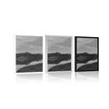 POSTER ENCHANTING LANDSCAPE - BLACK AND WHITE - POSTERS