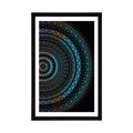 POSTER – MANDALA CON MOTIVO SOLARE - FENG SHUI - POSTER