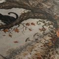 WANDBILD LEBENSBAUM IN GEHEIMNISVOLLER NACHT - HALLOWEEN- UND HORROR-BILDER - BILDER