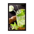 POSTER DELICIOUS MOJITO - WITH A KITCHEN MOTIF - POSTERS