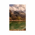 AFFICHE LAC DANS LES MONTAGNES - NATURE - AFFICHES