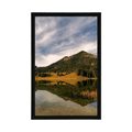 AFFICHE LAC AU PIED DES COLLINES - NATURE - AFFICHES