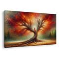 OBRAZ PODZIMNÍ STROM ŽIVOTA V ZÁŘI - OBRAZY STROMY ŽIVOTA - OBRAZY