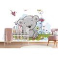 SELF ADHESIVE WALLPAPER CUTE TEDDY BEAR - SELF-ADHESIVE WALLPAPERS - WALLPAPERS