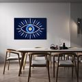 QUADRO SU TELA – OCCHIO BLU PORTAFORTUNA - QUADRI SECONDO IL MOTIVO - STAMPE E QUADRI