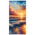 OBRAZ VLNY PŘI ZÁPADU SLUNCE - OBRAZY VÝCHOD A ZÁPAD SLUNCE - OBRAZY