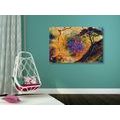 CANVAS PRINT TREE WITH AN ORIENTAL BACKGROUND - PICTURES FENG SHUI - PICTURES