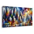 OBRAZ BAREVNÉ MĚSTO - OBRAZY MĚSTA - OBRAZY