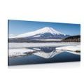 CANVAS PRINT JAPANESE MOUNT FUJI - PICTURES OF NATURE AND LANDSCAPE - PICTURES