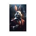 POSTER TIERISCHER GANGSTER HASE - TIERISCHE GANGSTER - POSTER