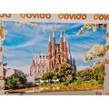 CANVAS PRINT CATHEDRAL IN BARCELONA - PICTURES OF CITIES - PICTURES