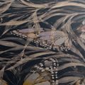 TABLEAU SUR TOILE – PAPILLONS DANS UNE VÉGÉTATION DÉLICATE - TABLEAUX PAPILLONS - TABLEAUX