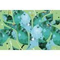 SELF ADHESIVE WALLPAPER GARDEN ABSTRACTION OF LEAVES - SELF-ADHESIVE WALLPAPERS - WALLPAPERS