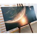 CANVAS PRINT VIEW OF THE SUN FROM SPACE - PICTURES OF SPACE AND STARS - PICTURES