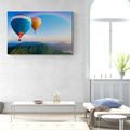 CANVAS PRINT ADVENTUROUS BALLOONS - PICTURES OF NATURE AND LANDSCAPE - PICTURES