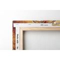 CANVAS PRINT ALMIGHTY WITH A LION - ABSTRACT PICTURES - PICTURES