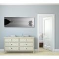 TABLEAU SUR TOILE – VOILIER EN NOIR ET BLANC - TABLEAUX EN NOIR ET BLANC - TABLEAUX
