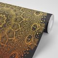 SELF ADHESIVE WALLPAPER GOLDEN ORIENTAL MANDALA - WALLPAPERS - 🔥 TOTAL SALE 🔥