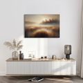 OBRAZ MLHAVÉ RÁNO - OBRAZY VÝCHOD A ZÁPAD SLUNCE - OBRAZY