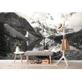 SELF ADHESIVE WALL MURAL BEAUTIFUL BLACK AND WHITE MOUNTAIN LANDSCAPE - SELF-ADHESIVE WALLPAPERS - WALLPAPERS