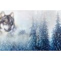 WALLPAPER OWOLF IN A SNOWY LANDSCAPE - WALLPAPERS ANIMALS - WALLPAPERS