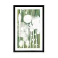 AFFICHE AVEC MONTURE BLANC ABSTRACTION D'ARBRES - DE NOTRE ATELIER - AFFICHES