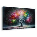 OBRAZ BAREVNÝ STROM ŽIVOTA - OBRAZY STROMY ŽIVOTA - OBRAZY