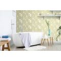 SELF ADHESIVE WALLPAPER MAGICAL LEAVES IN GREEN DESIGN - SELF-ADHESIVE WALLPAPERS - WALLPAPERS