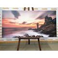 IMPRESSION SUR TOILE BEAU PAYSAGE AU BORD DE LA MER - IMPRESSION SUR TOILE DE NATURE ET PAYSAGE - IMPRESSION SUR TOILE