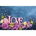 WALL MURAL INSCRIPTION LOVE - WALLPAPERS QUOTES AND INSCRIPTIONS - WALLPAPERS