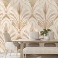 SAMOLJEPLJIVA TAPETA LUKSUZNA ART DECO GEOMETRIJA - TAPETE S UZORKOM - TAPETE