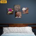 CANVAS PRINT SET FENG SHUI IN A NATURAL DESIGN - SET OF PICTURES - PICTURES