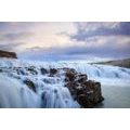 SELBSTKLEBENDE FOTOTAPETE WASSERFÄLLE IN ISLAND - SELBSTKLEBENDE TAPETEN - TAPETEN