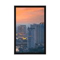 POSTER BLICK AUF SONNENUNTERGANG IN BANGKOK - STÄDTE - POSTER