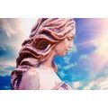 CANVAS PRINT ANGEL BETWEEN THE SUN RAYS - PICTURES OF ANGELS - PICTURES