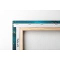CANVAS PRINT EMERALD ABSTRACTION - ABSTRACT PICTURES{% if product.category.pathNames[0] != product.category.name %} - PICTURES{% endif %}