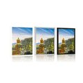 POSTER VIEW OF THE GOLDEN BUDDHA - FENG SHUI - POSTERS