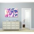CANVAS PRINT WOMAN IN A FANTASY DESIGN - PICTURES OF PEOPLE - PICTURES