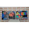 CANVAS PRINT ABSTRACT COMPOSITION - POP ART PICTURES - PICTURES
