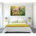 CANVAS PRINT WATERCOLOR DRAWING OF A MOUNTAIN PLANT - PICTURES FLOWERS - PICTURES