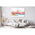 CANVAS PRINT BEAUTIFUL MOUNTAIN LANDSCAPE - PICTURES OF NATURE AND LANDSCAPE - PICTURES