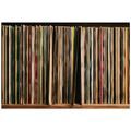 TAPETE VINYLPLATTEN IM RETRO-STIL - MUSIK FOTOTAPETEN - TAPETEN