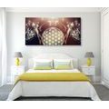 CANVAS PRINT SECRET OF THE FLOWER OF LIFE - PICTURES OF ANGELS - PICTURES