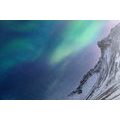 CANVAS PRINT NORWEGIAN NORTHERN LIGHTS - PICTURES OF NATURE AND LANDSCAPE - PICTURES