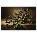 OBRAZ STŘEDOMOŘSKÉ OLIVY - OBRAZY STROMY A LISTY - OBRAZY