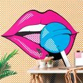 SELF ADHESIVE WALLPAPER POP ART LOLLIPOP - SELF-ADHESIVE WALLPAPERS - WALLPAPERS