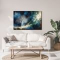 OBRAZ STROM ŽIVOTA V NOČNÍM VESMÍRU - OBRAZY STROMY ŽIVOTA - OBRAZY