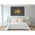 CANVAS PRINT HARMONY OF THE SUN AND THE MOON - PICTURES FENG SHUI - PICTURES
