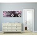 CANVAS PRINT FLOWERS ON A BEAUTIFUL BACKGROUND - PICTURES FLOWERS - PICTURES