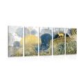 5-PIECE CANVAS PRINT WONDERLAND - ABSTRACT PICTURES{% if product.category.pathNames[0] != product.category.name %} - PICTURES{% endif %}
